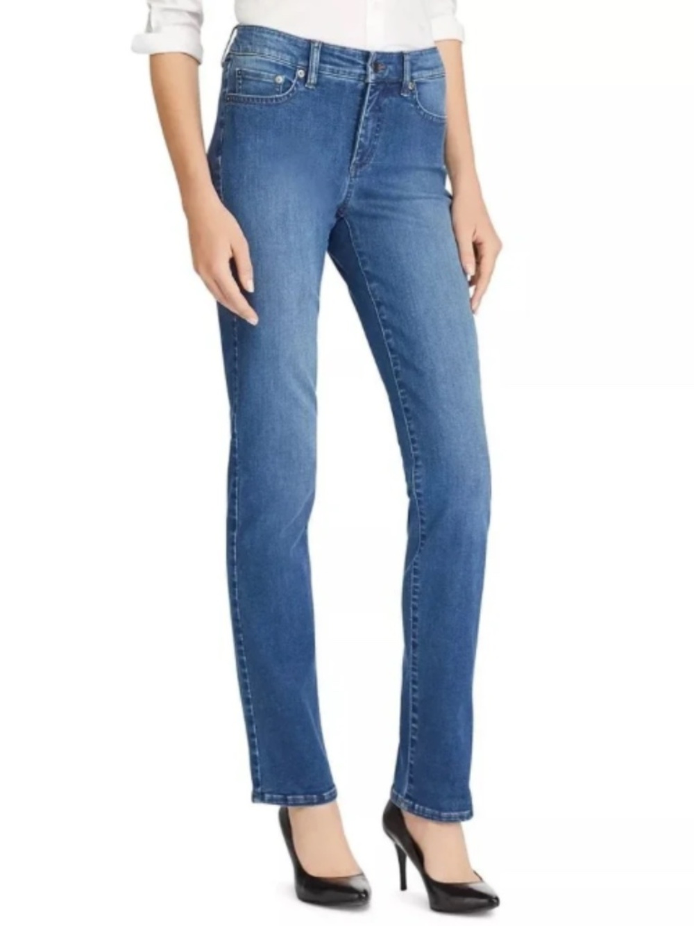 Lauren Ralph Lauren Light Blue Straight Leg Jeans